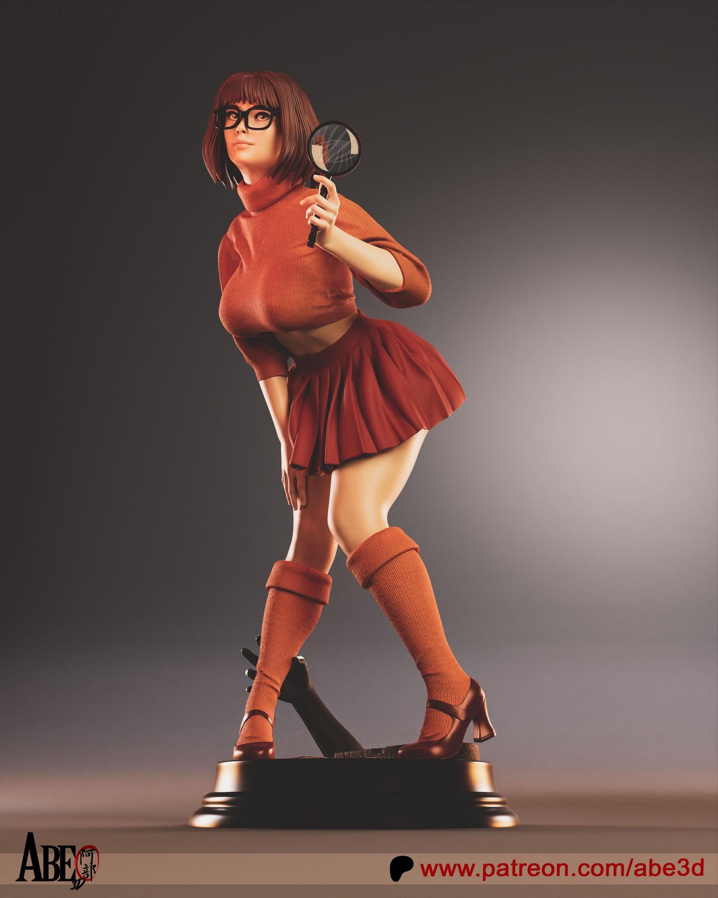 Velma Resin Figure - Hand-Painted & Unpainted Collectible