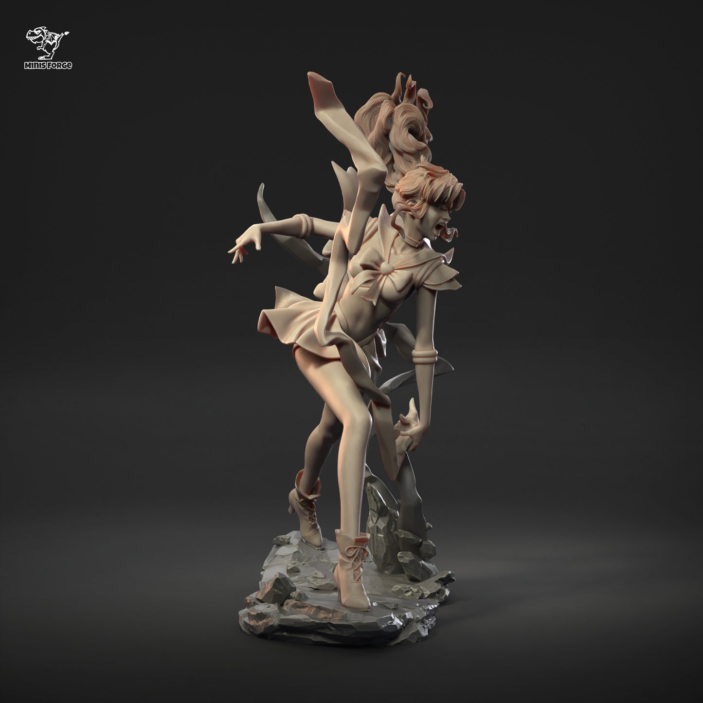 Makoto Kino Sailor Jupiter 3D Printed Statue | Exquisite Anime Collectible Figure for Sailor Moon Fans