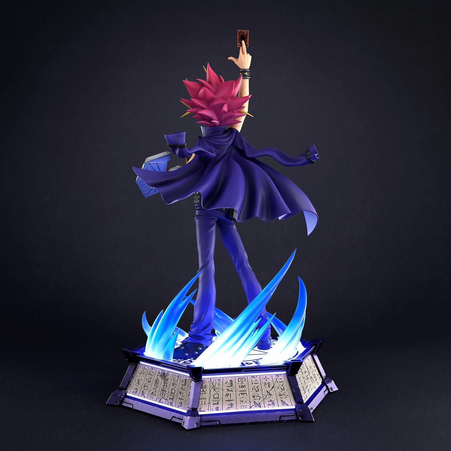 Yugi Muto: Iconic 3D Printed Resin Statue Collectible - Yu-Gi-Oh! Fanart