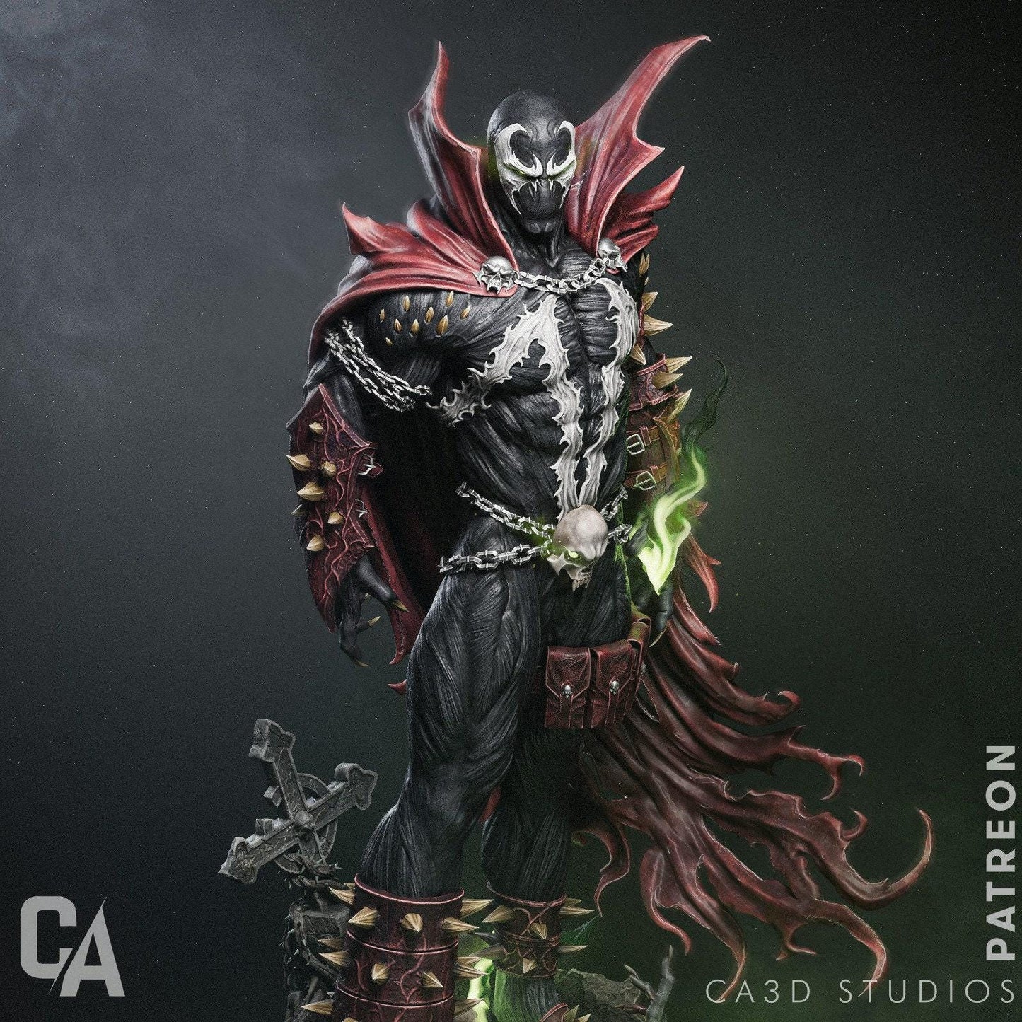 Hellspawn Unleashed: Spawn: 3D-Printed Collectible Figure – Iconic Anti-Hero