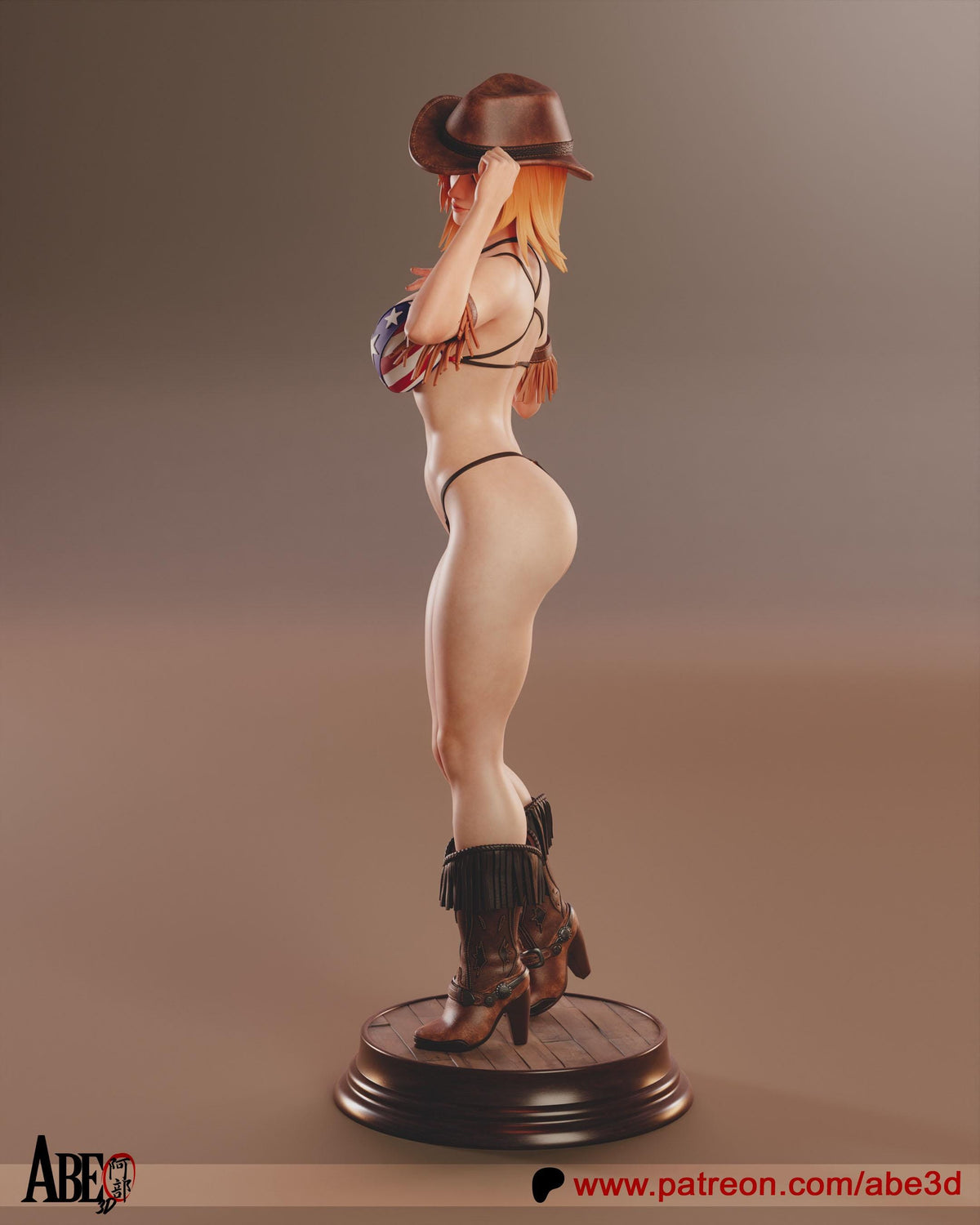 Tina Armstrong Dead or Alive 3D Printed Collectible Resin Figure | Painted, Unpainted