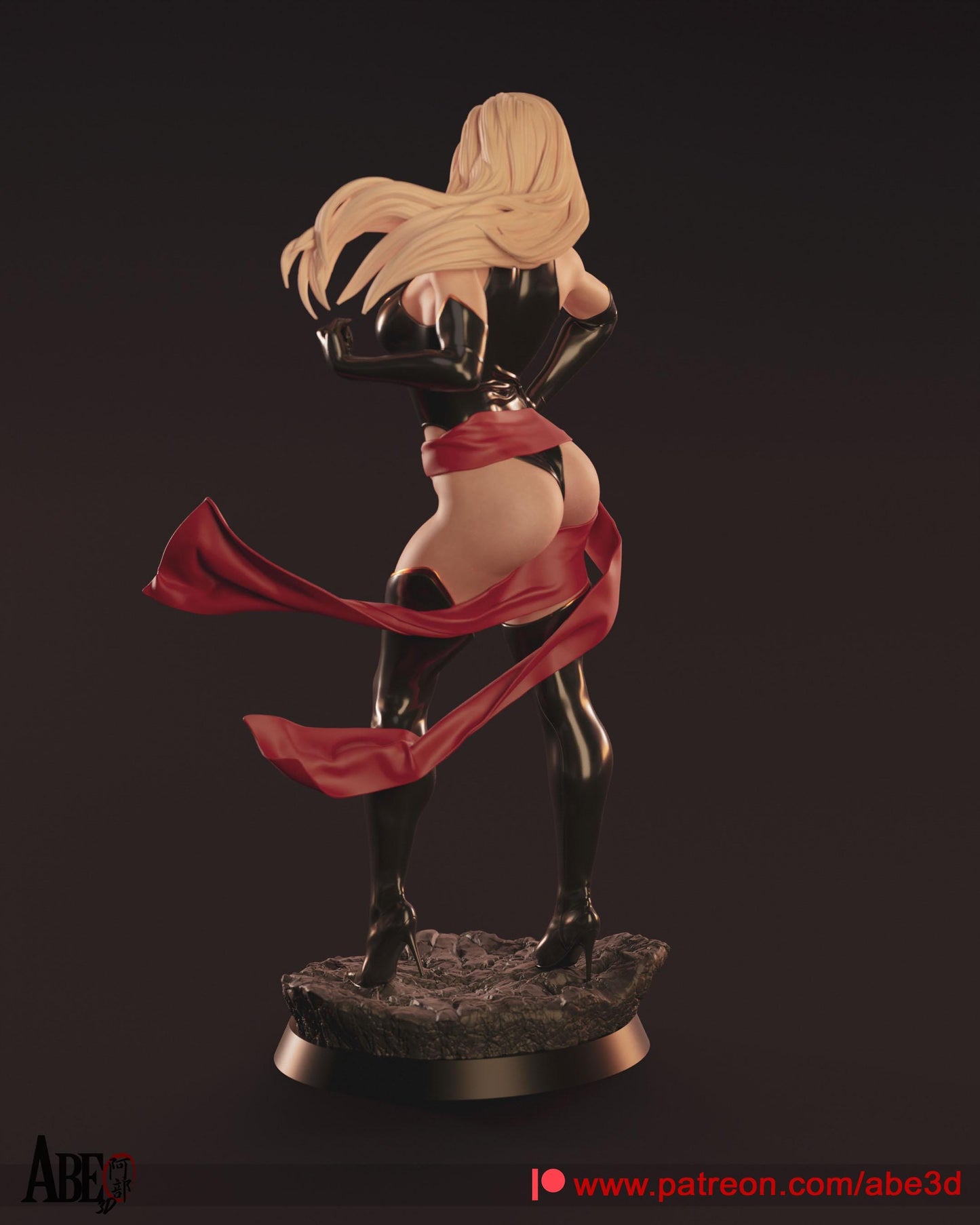 Dynamic Captain Marvel Collectible Statue: Premium Carol Danvers Figure with Optional NSFW Variant