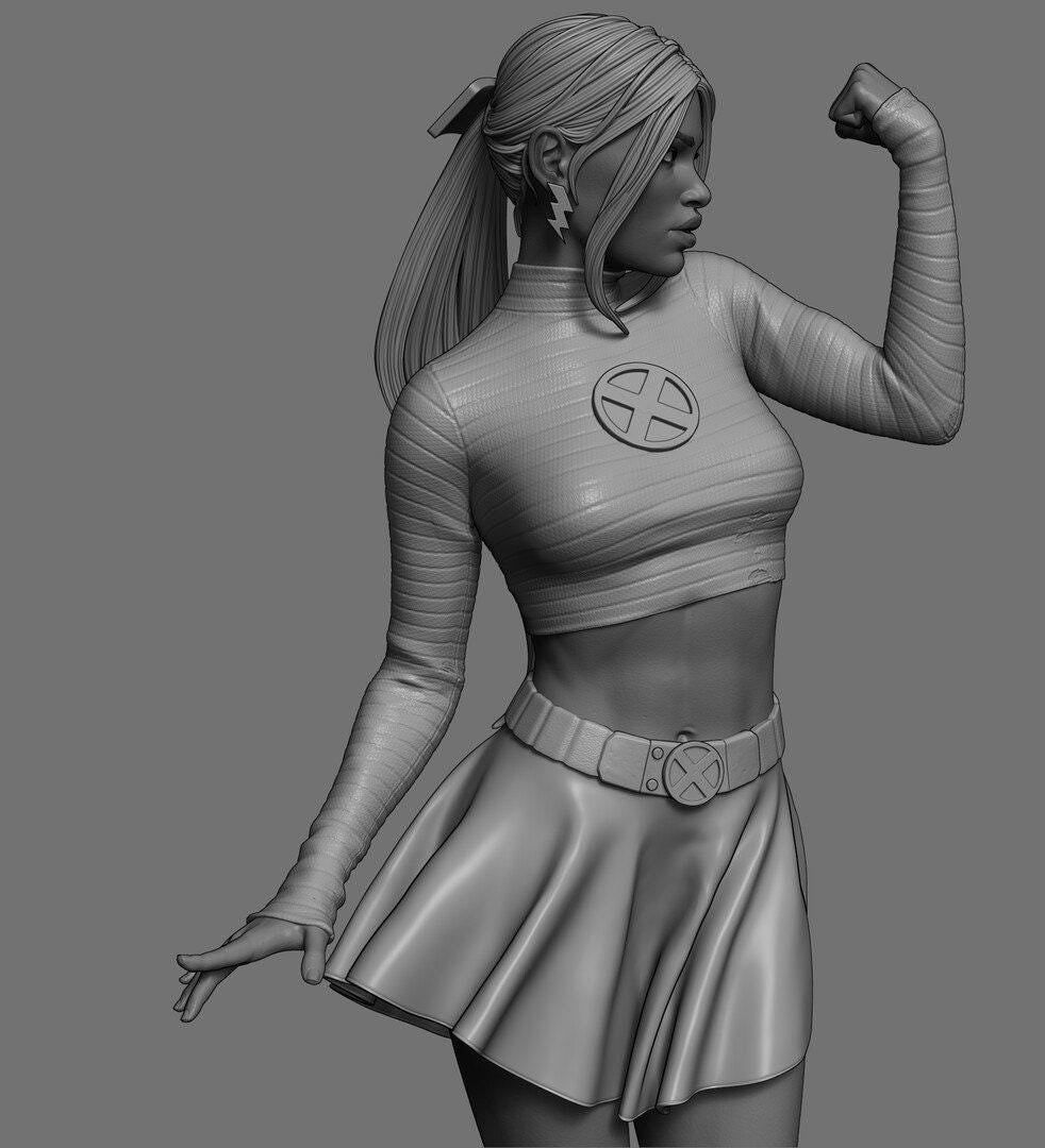 Storm X-Men 3D Printed Collectible Statue - Dynamic Ororo Munroe Figure for Marvel & X-Men Fans