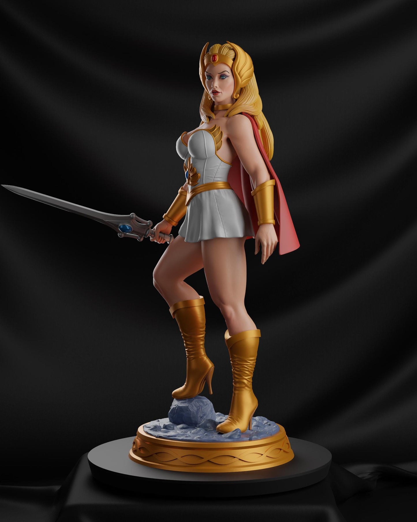 She-Ra Collectible Resin Statue – Painted or Unpainted Model Kit
