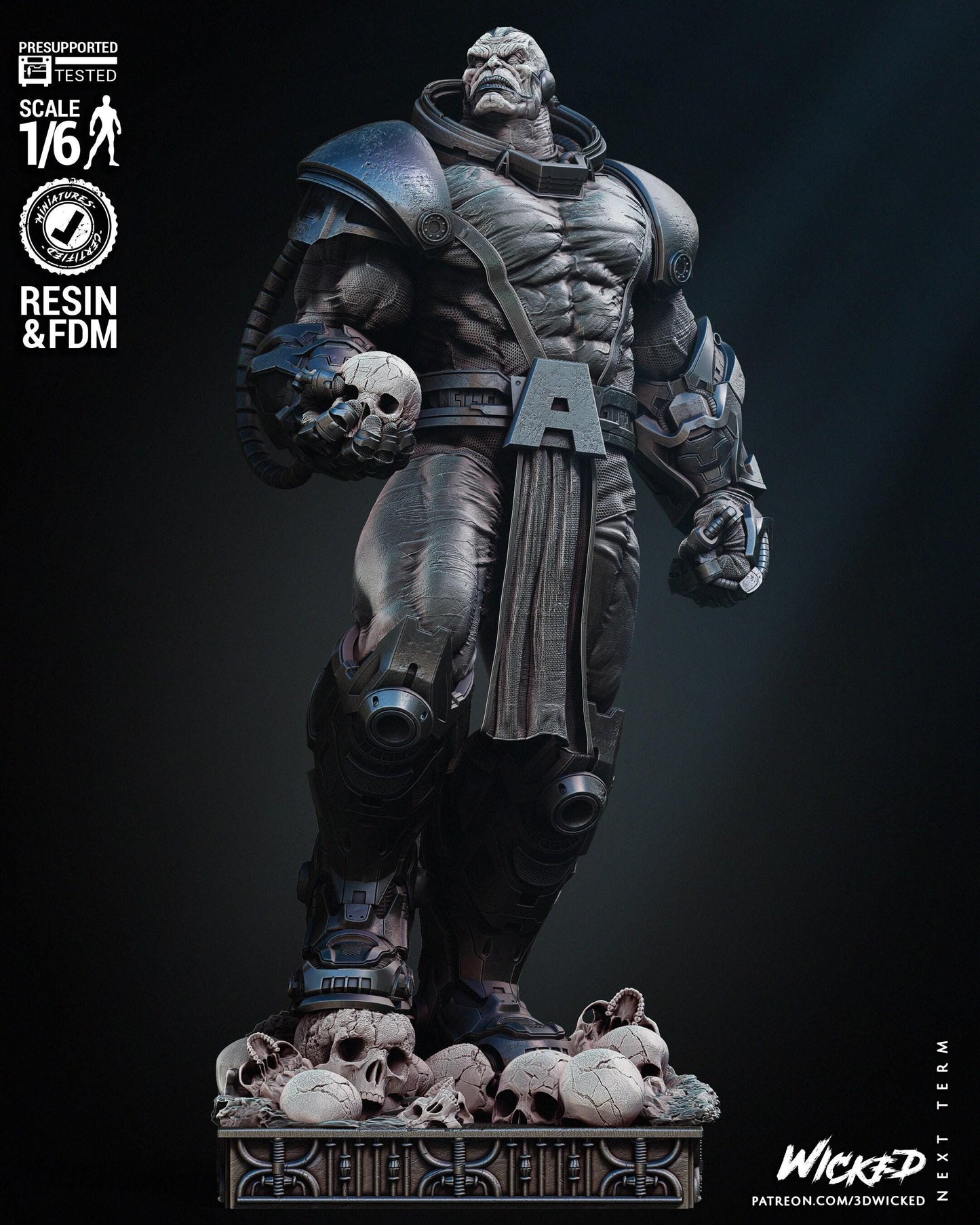 Rise of The First Mutant: Apocalypse 3D Print Collectible - Epic X-Men Marvel Statue