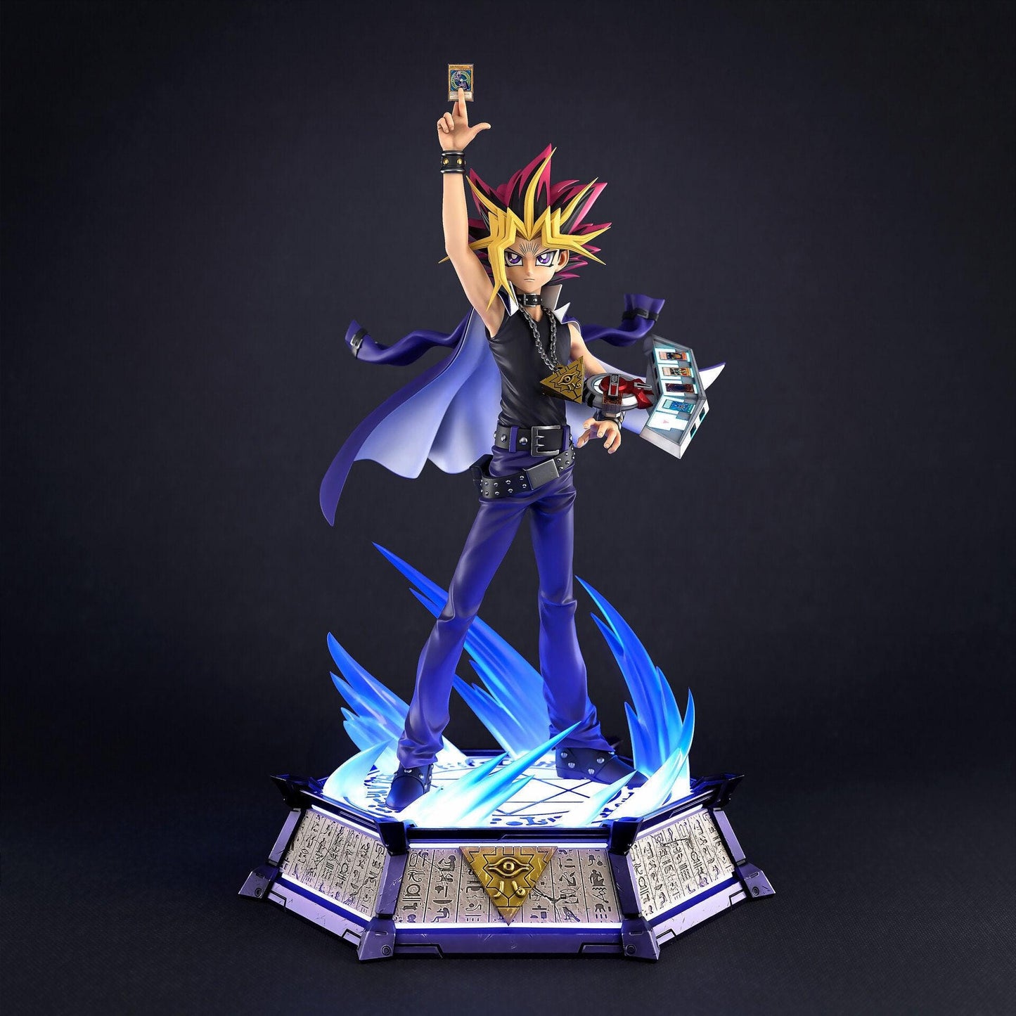 Yugi Muto: Iconic 3D Printed Resin Statue Collectible - Yu-Gi-Oh! Fanart