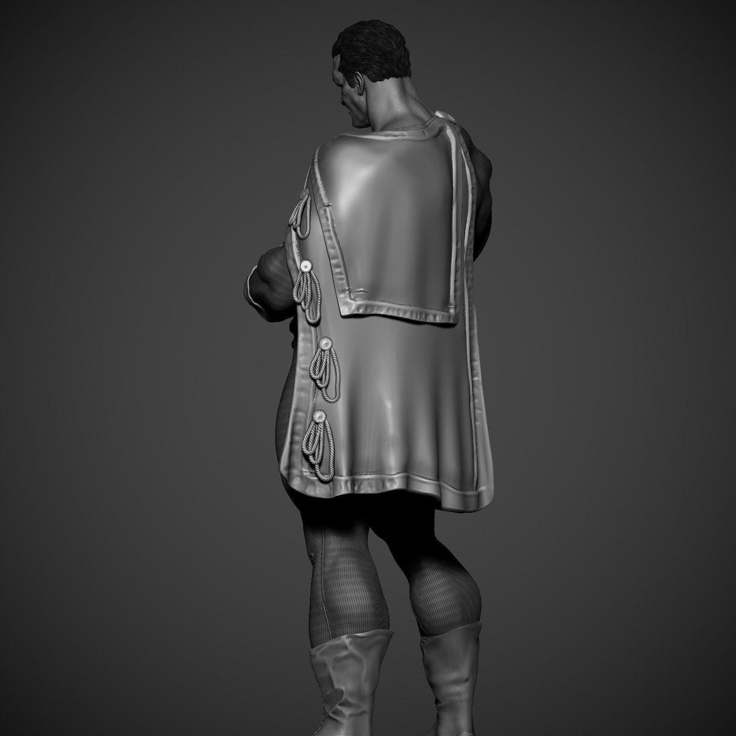 Shazam's Might: Shazam Fanart 3D Printed Collectible Statue – Heroic Figure for DC Fans