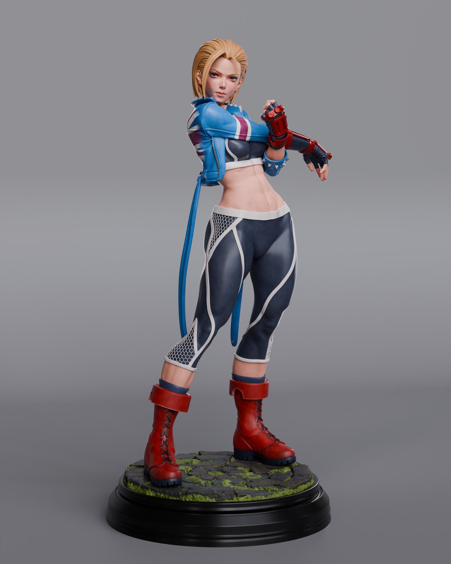Cammy Resin Statue – Hand-Painted Street Fighter Collectible