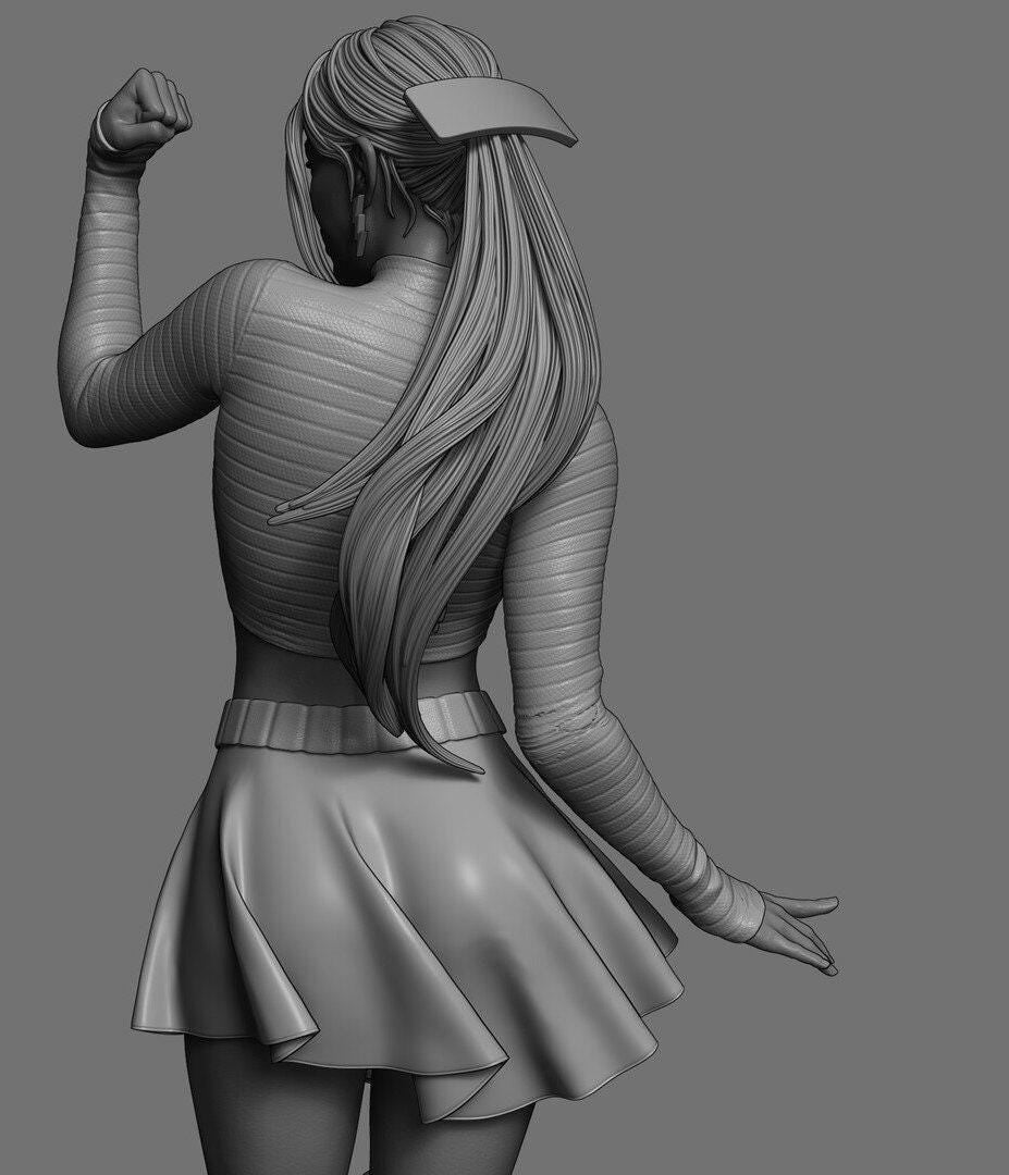 Storm X-Men 3D Printed Collectible Statue - Dynamic Ororo Munroe Figure for Marvel & X-Men Fans