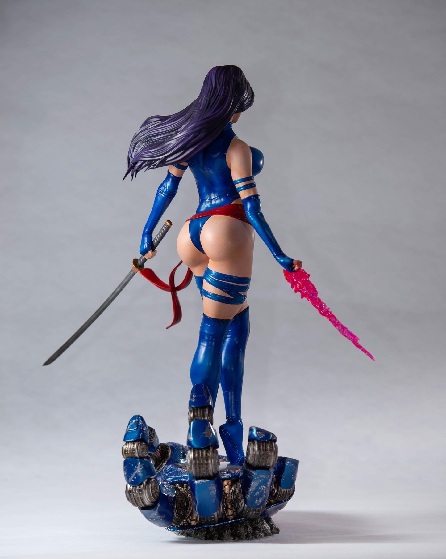 Psylocke Marvel X-Men Collectible 3D Printed Resin Figure | Hand Painted or Unpainted Mutant Statue (119 characters)