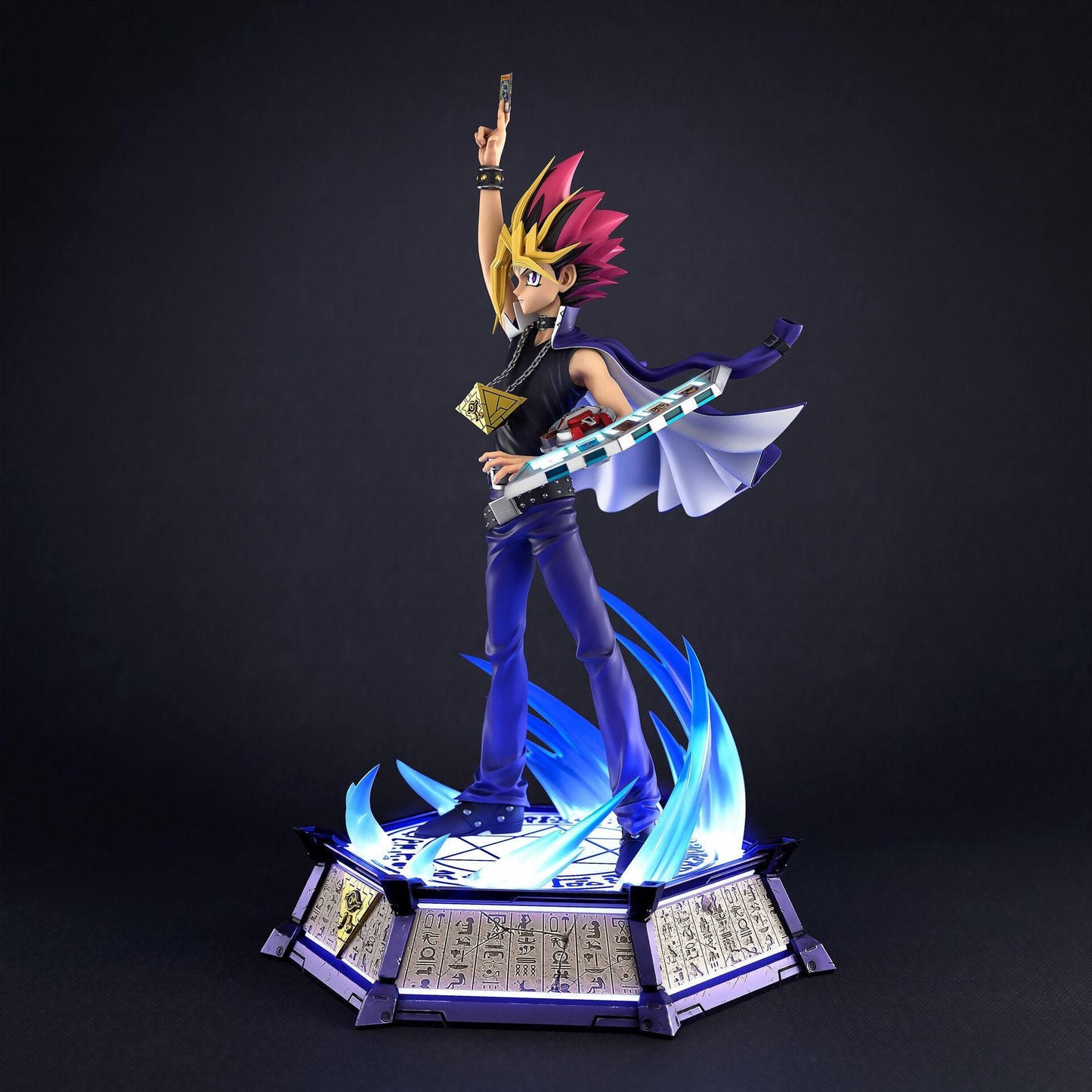 Yugi Muto: Iconic 3D Printed Resin Statue Collectible - Yu-Gi-Oh! Fanart