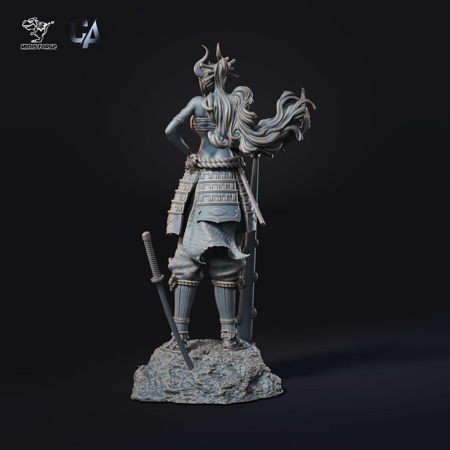 Wano Kuni's Heir: Yamato Fanart: 3D-Printed Collectible Figure – One Piece (NSFW)