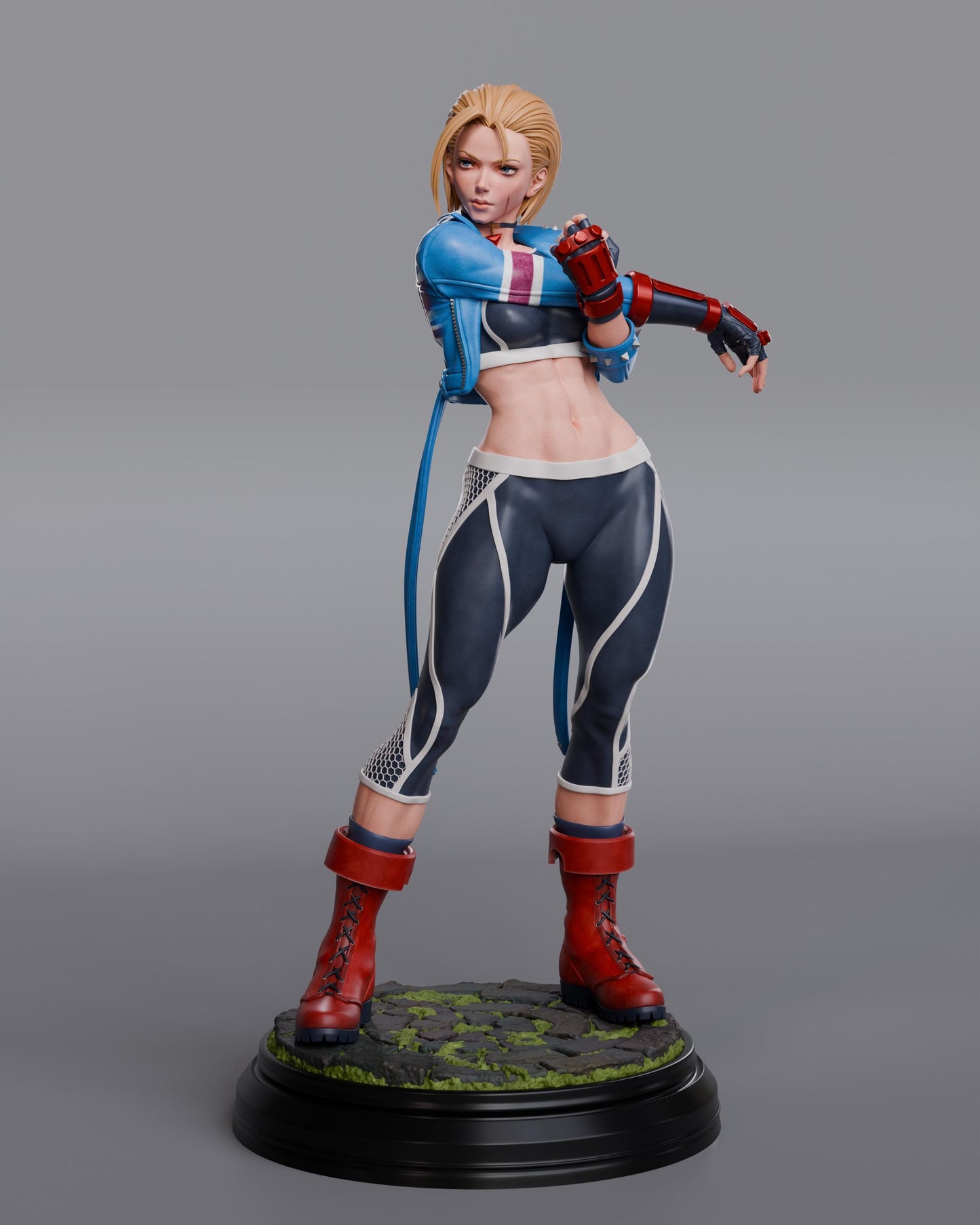 Cammy Resin Statue – Hand-Painted Street Fighter Collectible