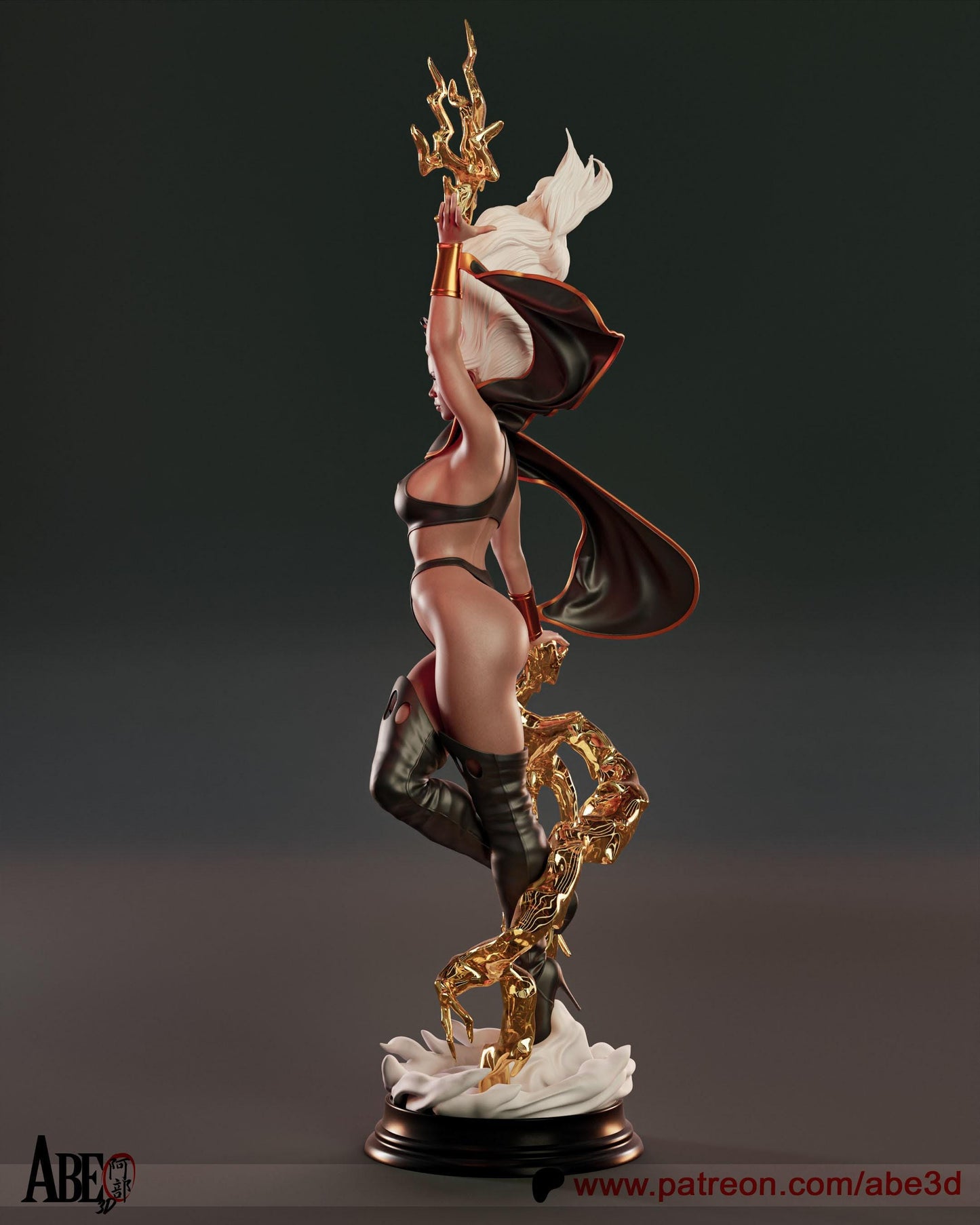 Storm 3D Printed Statue: Iconic X-Men Collectible for Marvel Fans