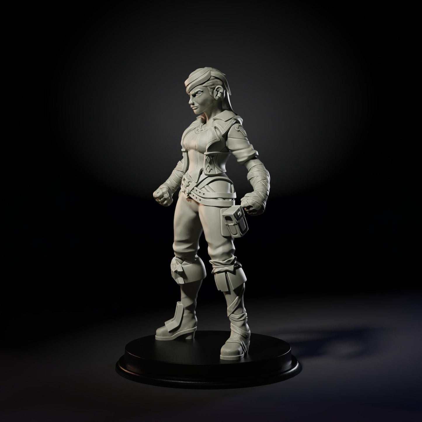 Arcane Vi Miniature 3D Print Dungeons and Dragons Mini RPG Tabletop DnD Painting Great Gift Idea