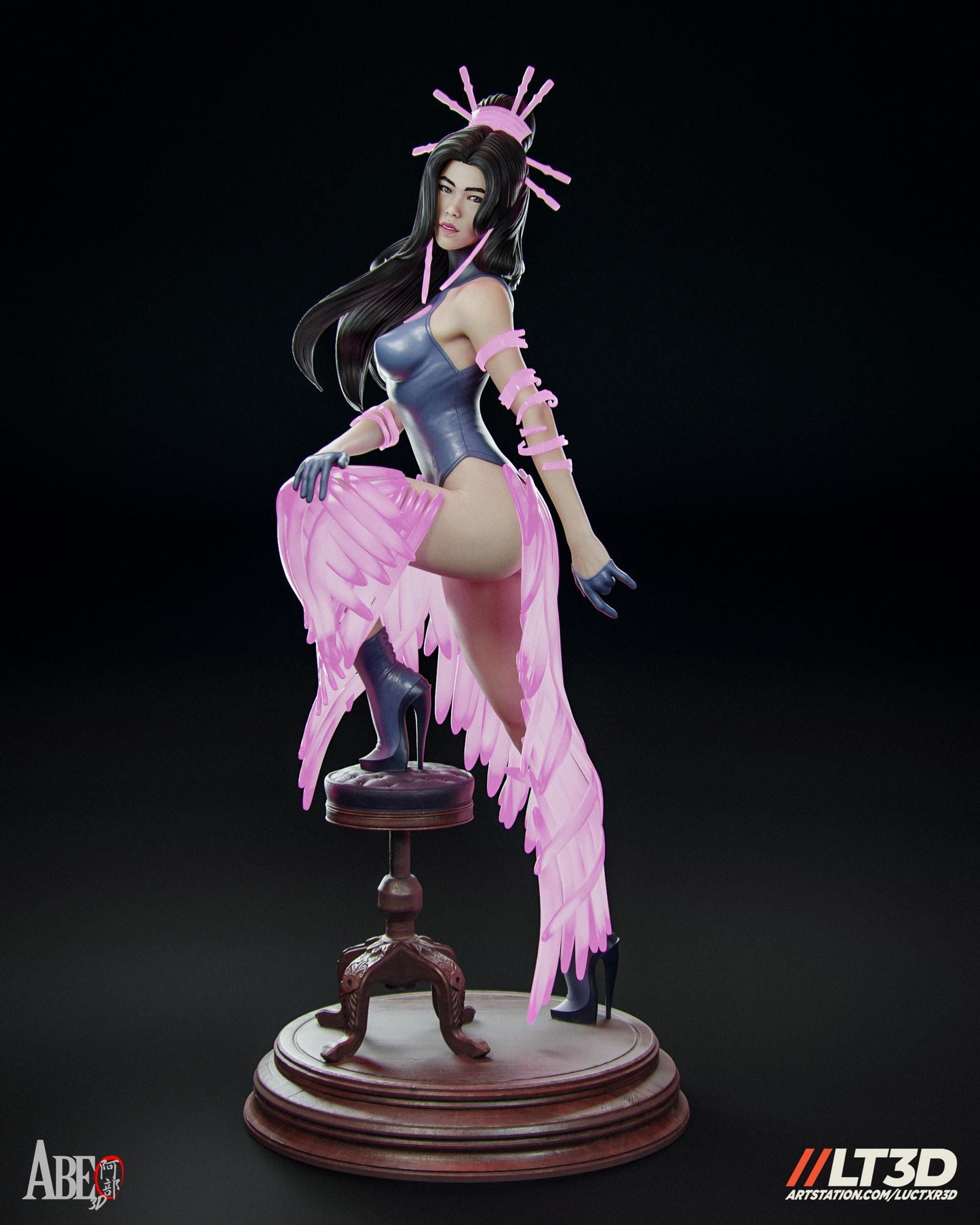 Psylocke Hellfire Gala Collectible Resin Statue – Painted or Unpainted Model Kit for Marvel Fans