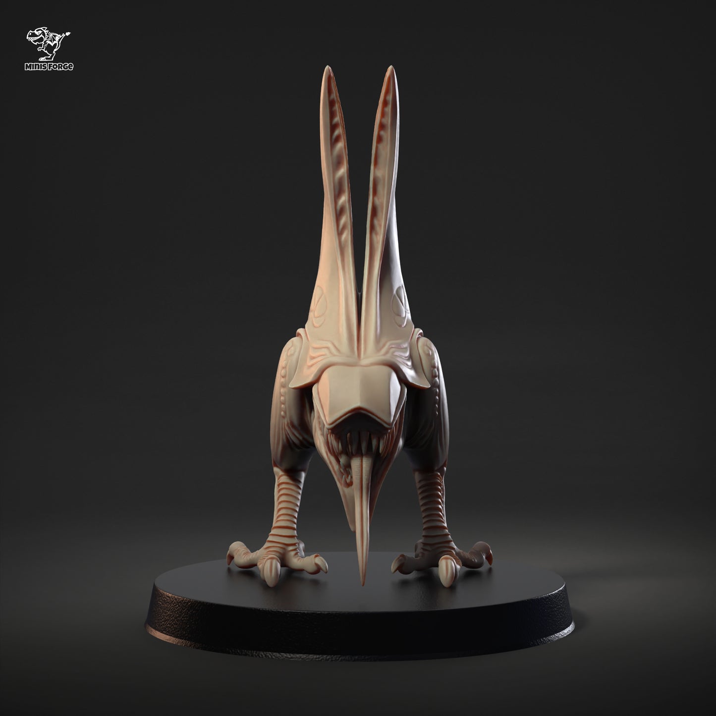 Abyssal Chicken 35mm Miniature: Highly Detailed Resin Monster for D&D & Tabletop RPGs