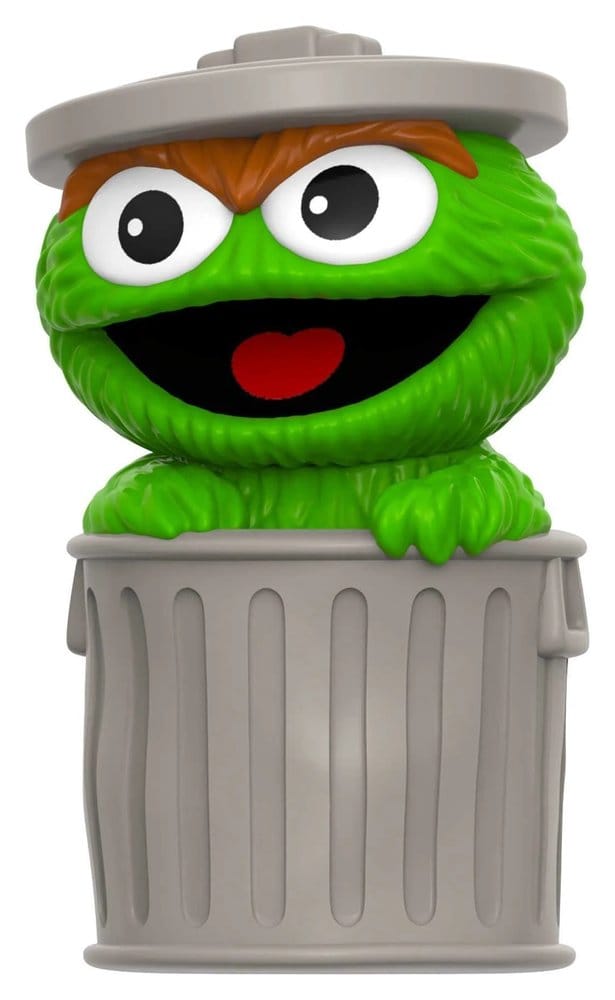 Sesame Street Fun! Fun! Soft Vinyl Figur Wave 01 - Oscar the Grouch 18 cm