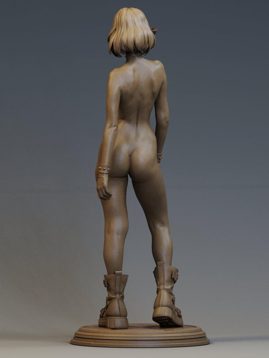 Rogue NSFW 3D Printed Statue – Mature X-Men Mutant Heroine Resin Collectible, Made to Order for Adult Collectors & Fans