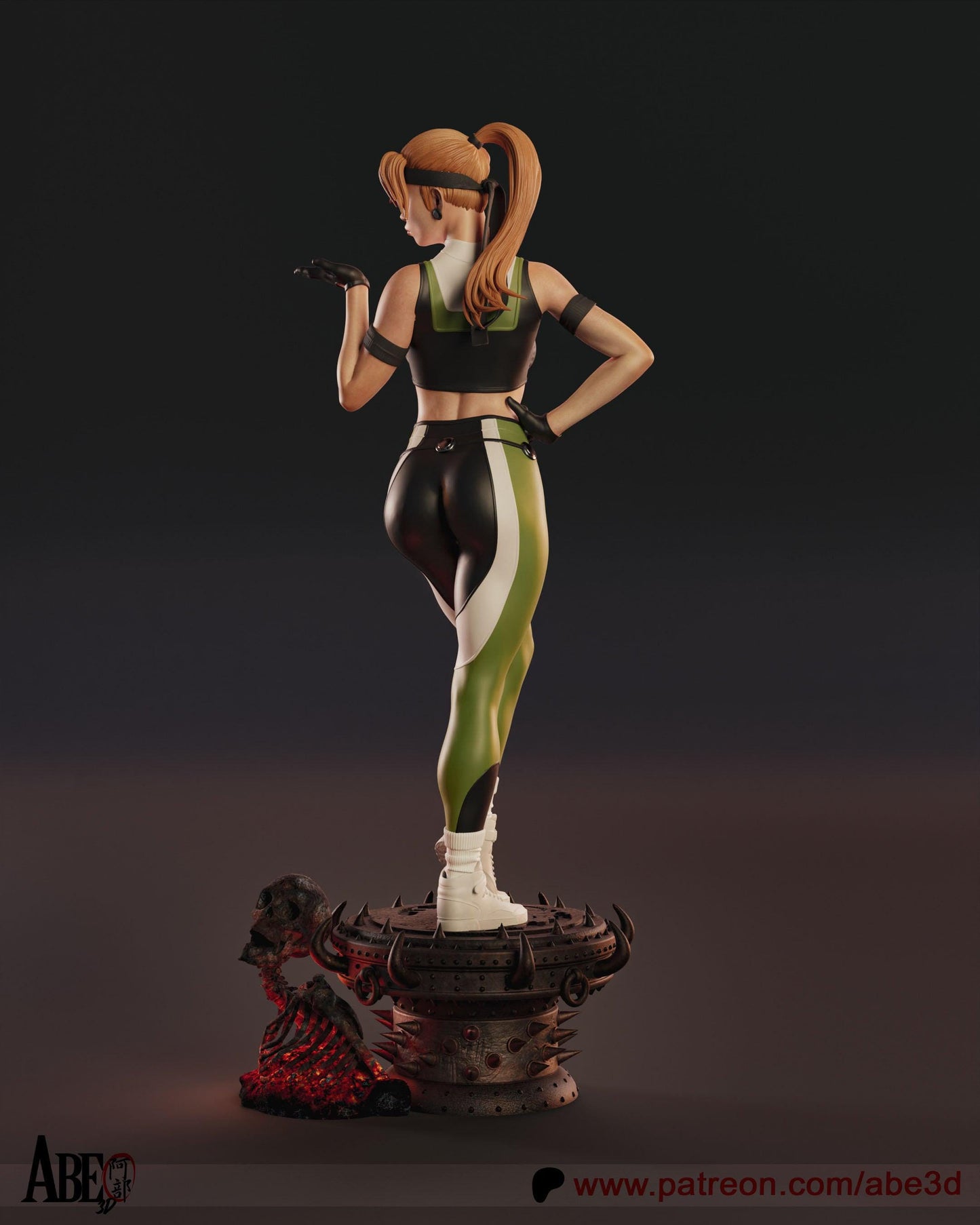 Exclusive Sonya Blade 3D Printed Statue | Mortal Kombat NSFW Collectible | Premium Resin Figure