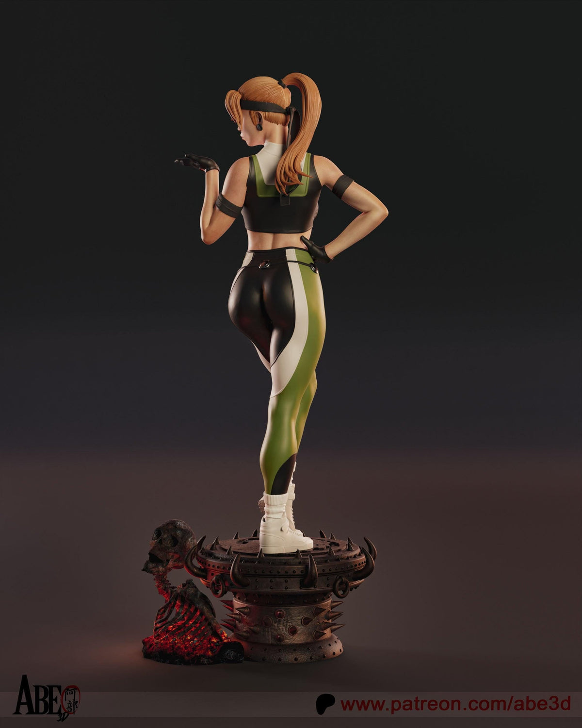 Sonya Blade NSFW 3D Printed Statue – Mature Special Forces Resin Collectible, Made to Order for Adult Collectors & Fans