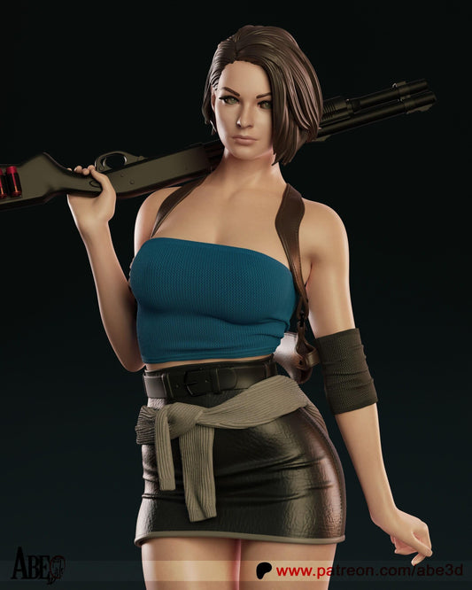Jill Valentine Collectible Resin Statue – Hand-Painted, Unpainted & NSFW Model Kits for Resident Evil Fans