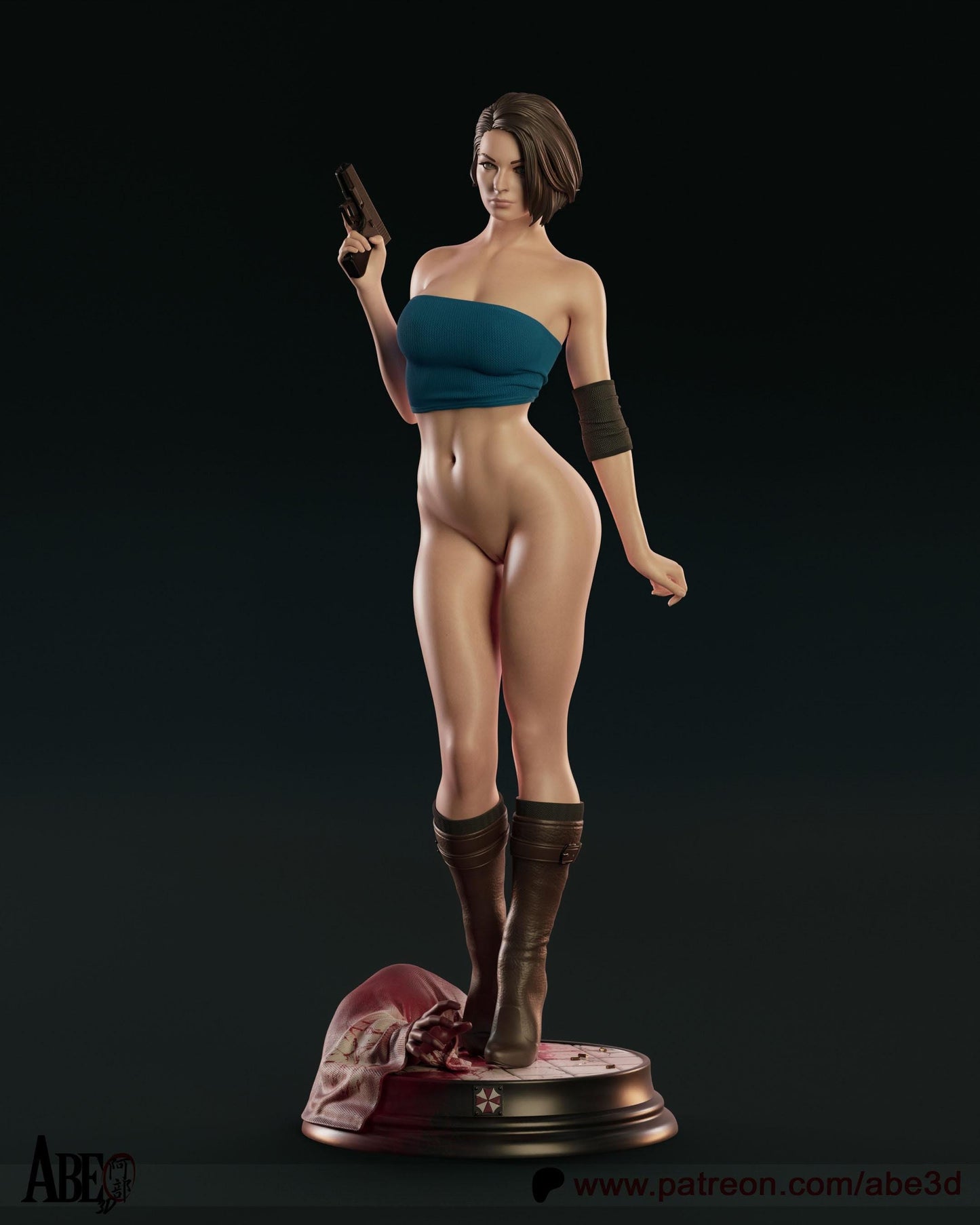 Jill Valentine Collectible Resin Statue – Hand-Painted, Unpainted & NSFW Model Kits for Resident Evil Fans