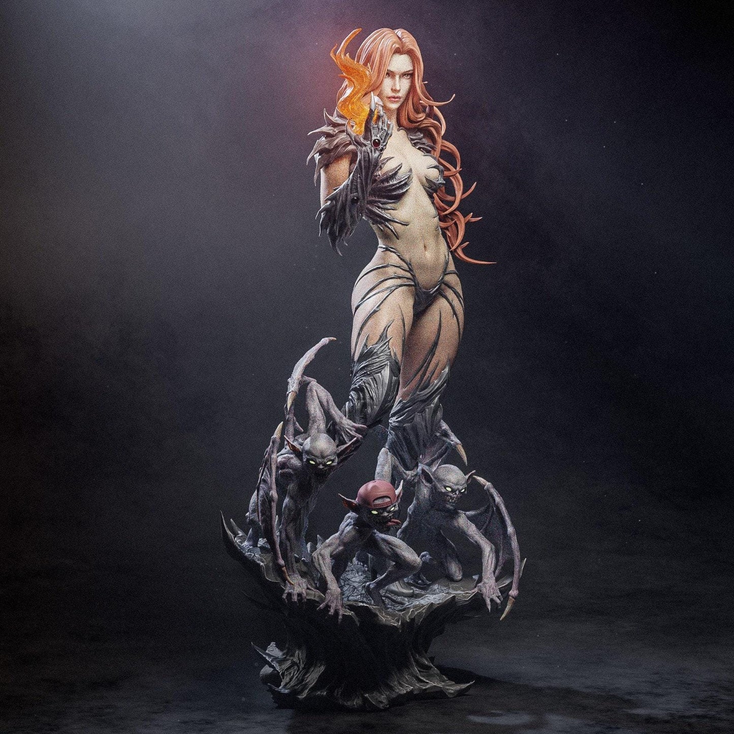 Sara Pezzini 3D Printed Miniature Statue: Witchblade Collectible