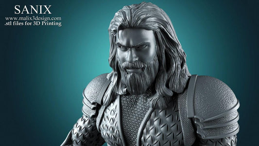Majestic Aquaman Collectible Statue – Premium DC Comics Justice League Figure & King of Atlantis