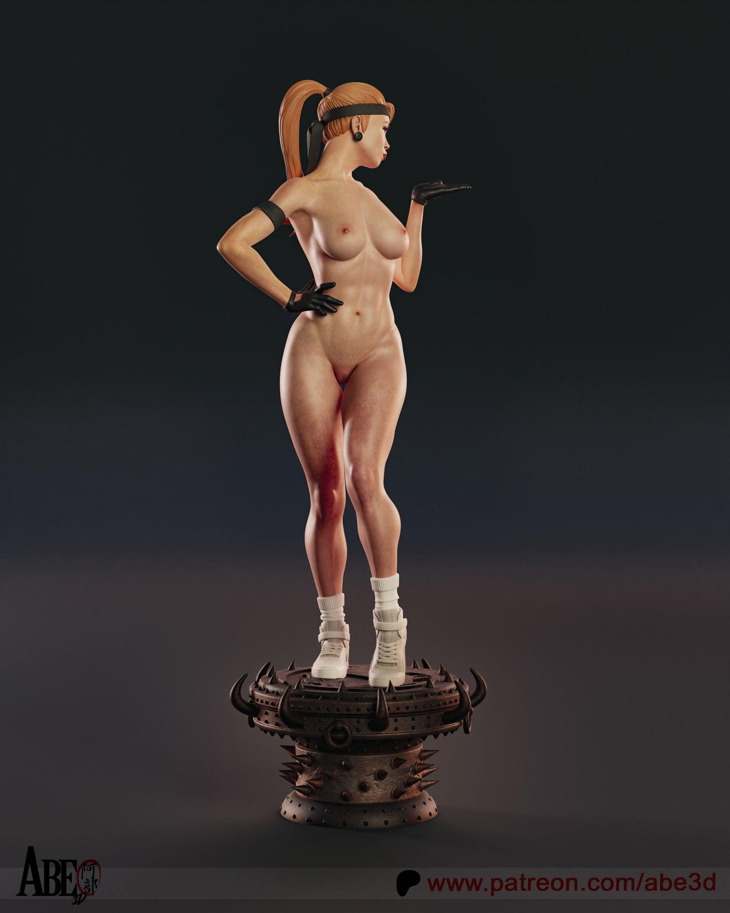 Exclusive Sonya Blade 3D Printed Statue | Mortal Kombat NSFW Collectible | Premium Resin Figure