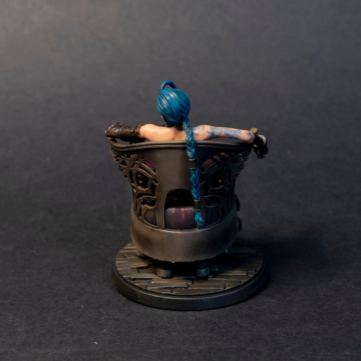 Jinx NSFW 3D Printed Statue – Mature Arcane Champion Resin Collectible, Made to Order for Adult Collectors and Hobbyists