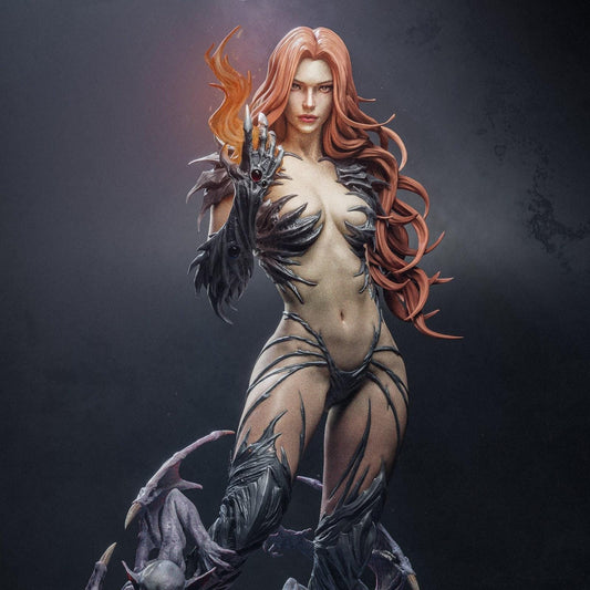 Sara Pezzini NSFW 3D Printed Statue – Mature Witchblade Heroine Resin Collectible, Made to Order for Adult Collectors