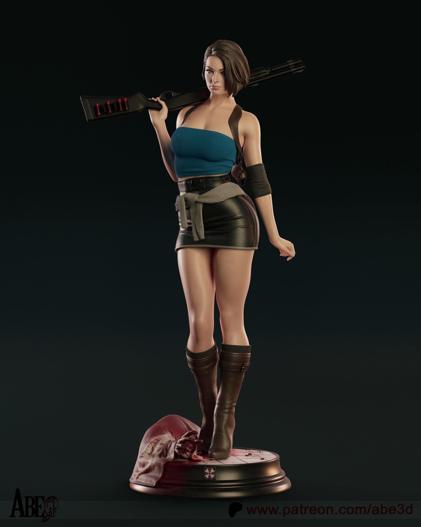 Jill Valentine Collectible Resin Statue – Hand-Painted, Unpainted & NSFW Model Kits for Resident Evil Fans