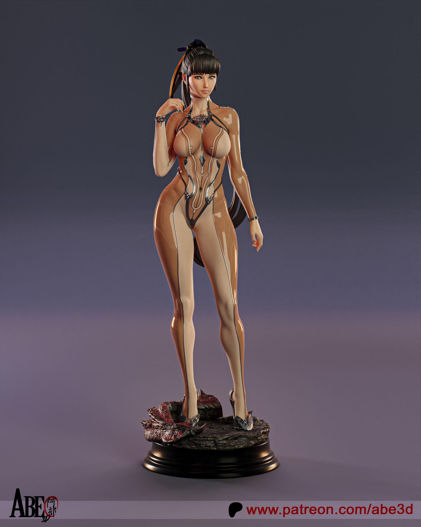 Eve Stellar Blade: Stunning 3D Printed Statue - NSFW Gaming Collectible