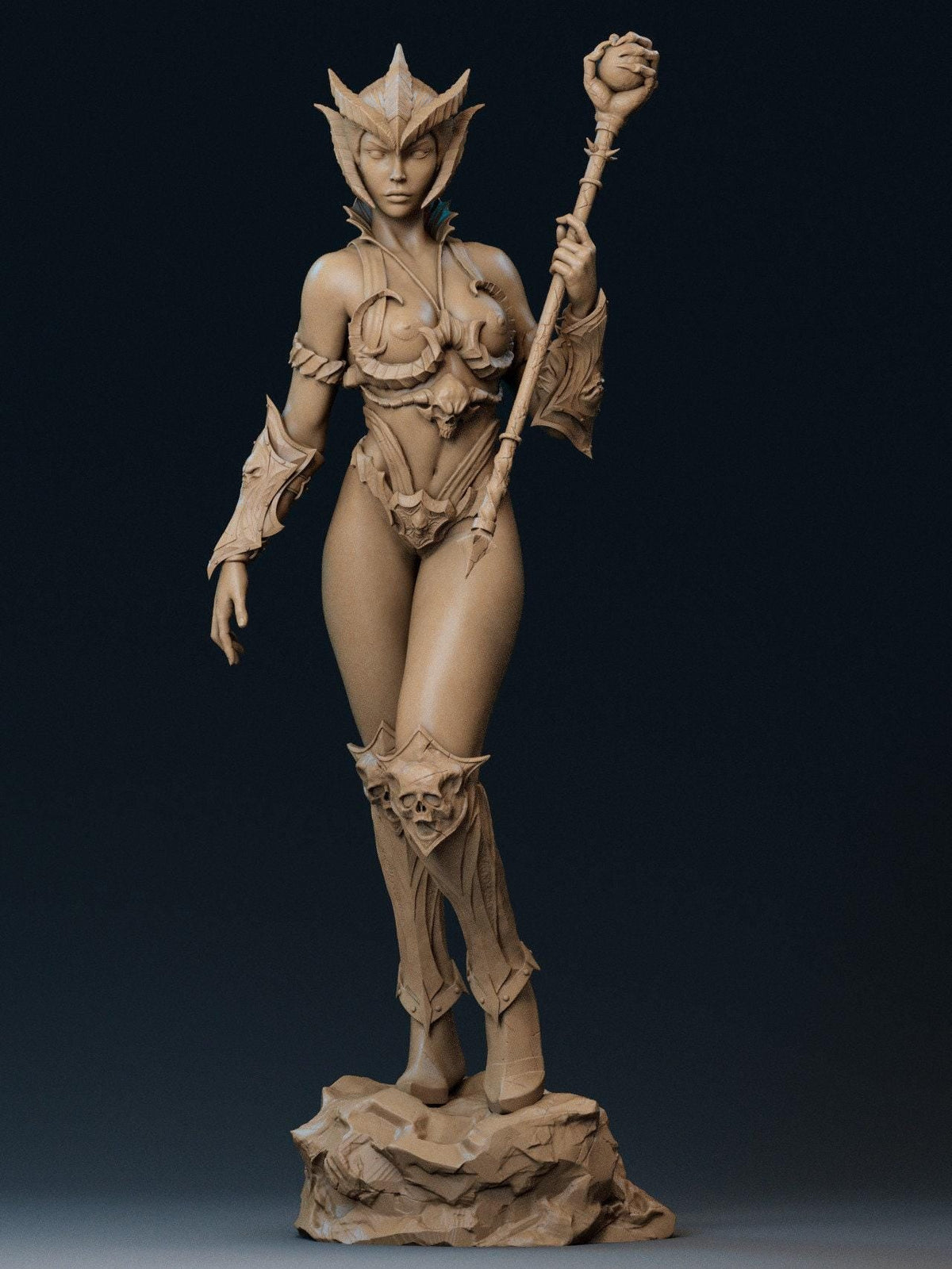 Lyn of Eternia NSFW 3D Printed Statue – Mature Dark Fantasy Resin Collectible, Made to Order for Adult Collectors & Fans