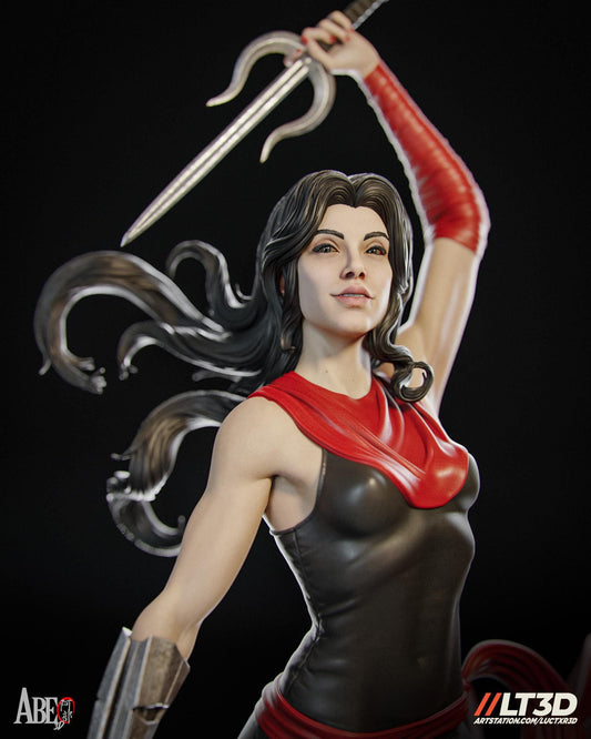 Electra Resin Model Kit | Painted or Unpainted Collectible Figure for Hobbyists & Fans