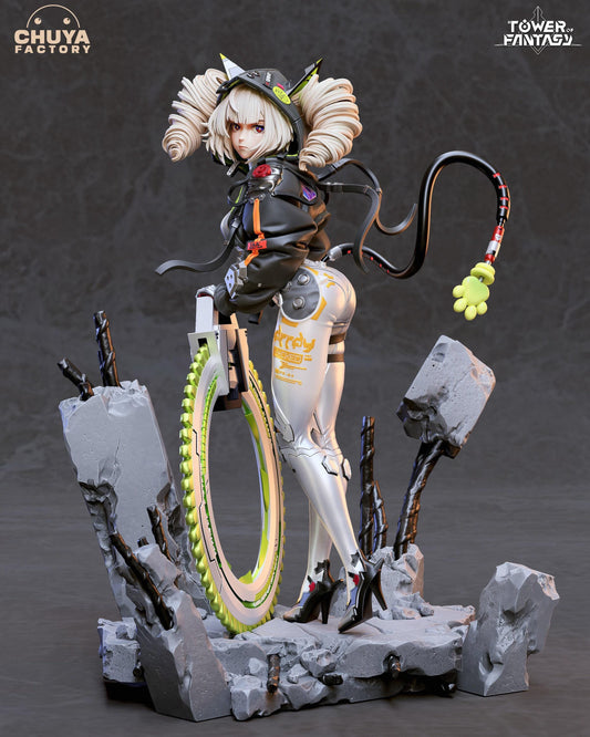 Shiro Riding Adventure Collectible Figure: Dynamic No Game No Life Anime Statue for Fans & Collectors