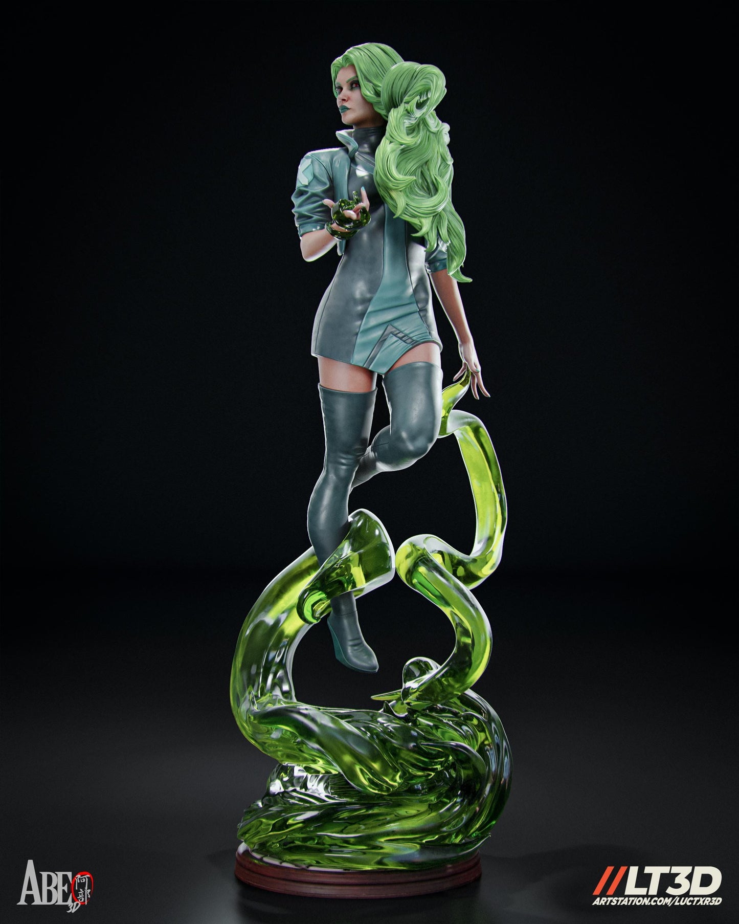Polaris Marvel Mutant Figure - Painted or Unpainted X-Men Lorna Dane Collectible Statue