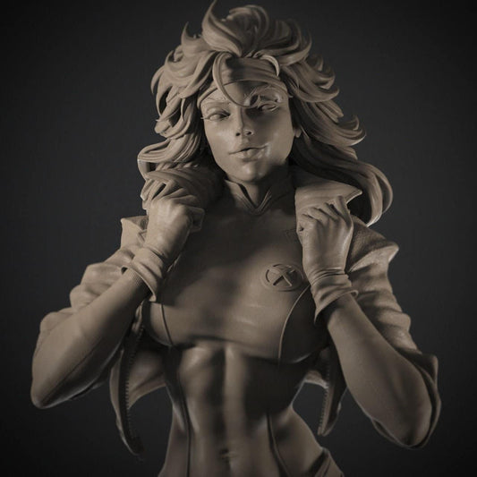 Rogue Collectible Resin Figure: Hand Painted or Unpainted Kit with Optional NSFW Adult Variant