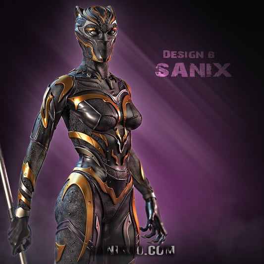 Black Panther Shuri Collectible Figures | Hand-Painted Marvel Statues