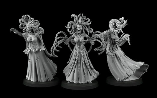 Banshee 3D Print Collectible Resin Miniature dnd Pathfinder ttrpg wargames d20 rpg 35 mm scale