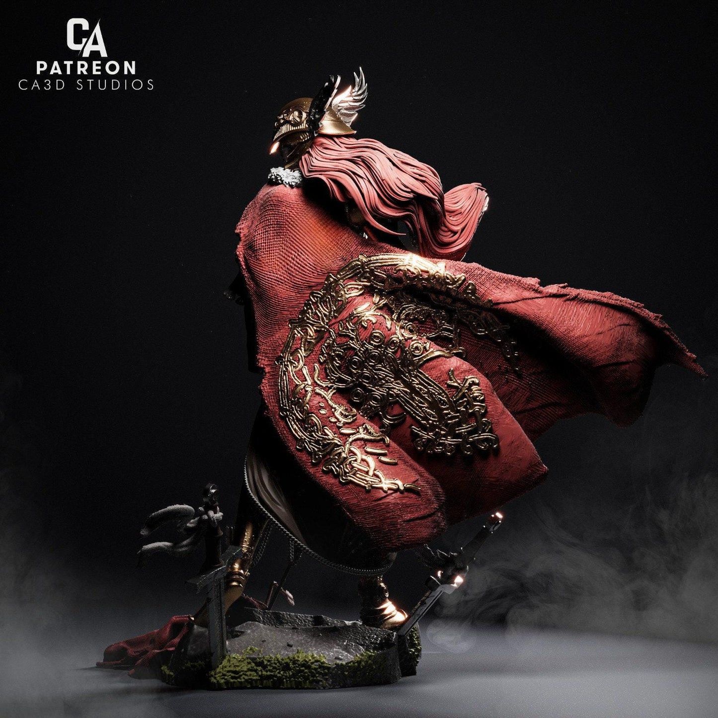 Malenia: 3D-Printed Collectible Statue, Blade of Miquella Figure