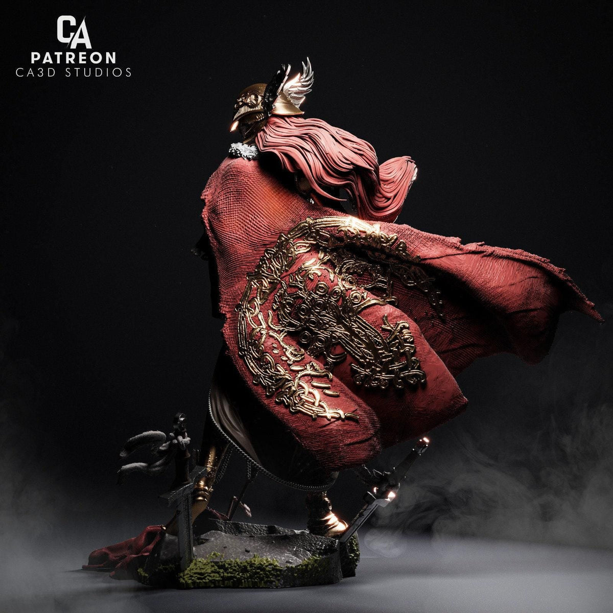Malenia NSFW 3D Printed Statue – Mature Elden Ring Boss Resin Collectible, Made to Order for Adult Collectors & Fans