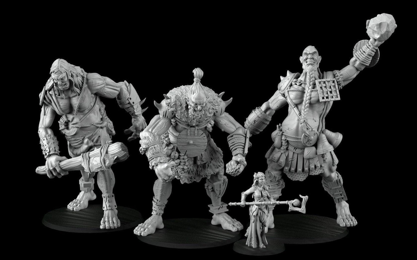 Giant - Unpainted 35mm Miniature - Huge Monster Figure