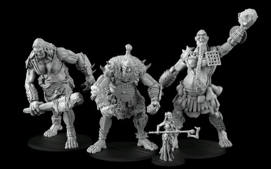 Giant - Unpainted 35mm Miniature - Huge Monster Figure