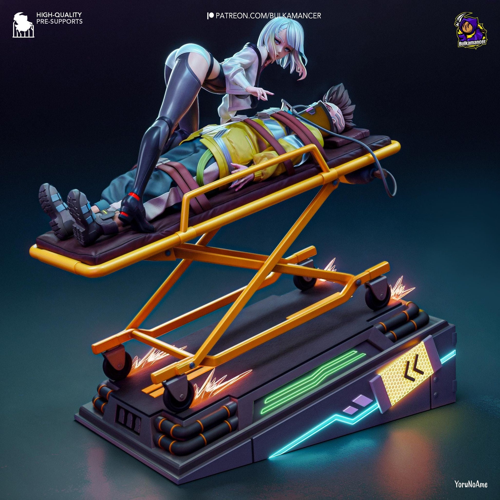 a statue of a woman laying on top of a table
