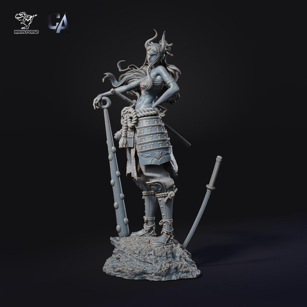 Yamato One Piece NSFW 3D Printed Statue – Mature Wano Warrior Resin Collectible, Made to Order for Adult Collectors