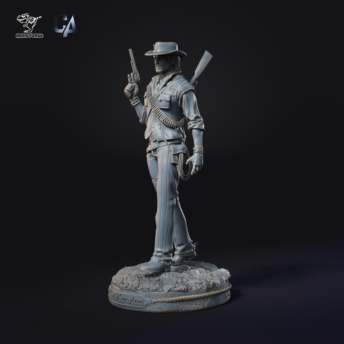 John Rdr2 Model John Marston RDR2 3D-Printed Figure | Red Dead Redemption 2 – Minis ...