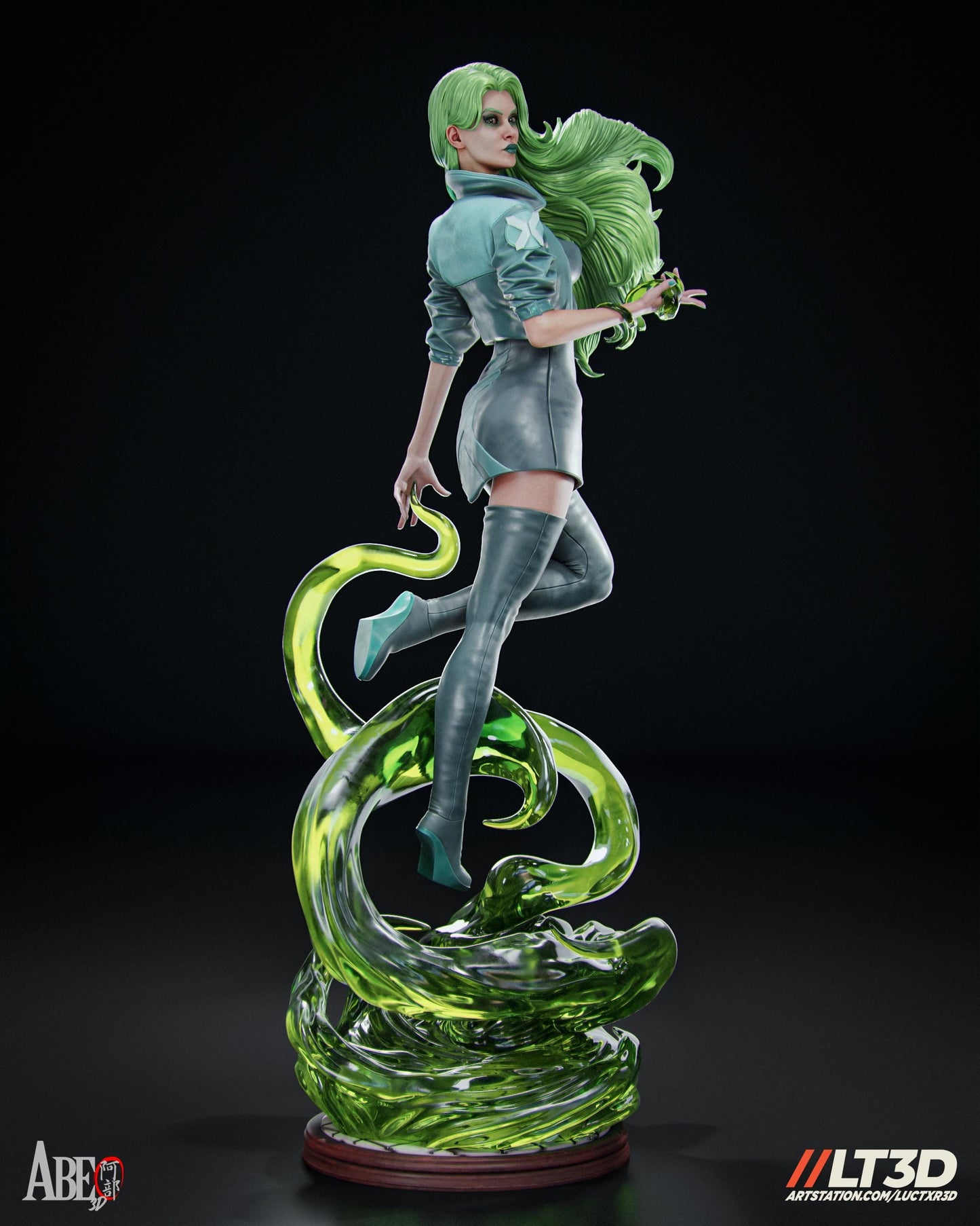 Polaris Marvel Mutant Figure - Painted or Unpainted X-Men Lorna Dane Collectible Statue