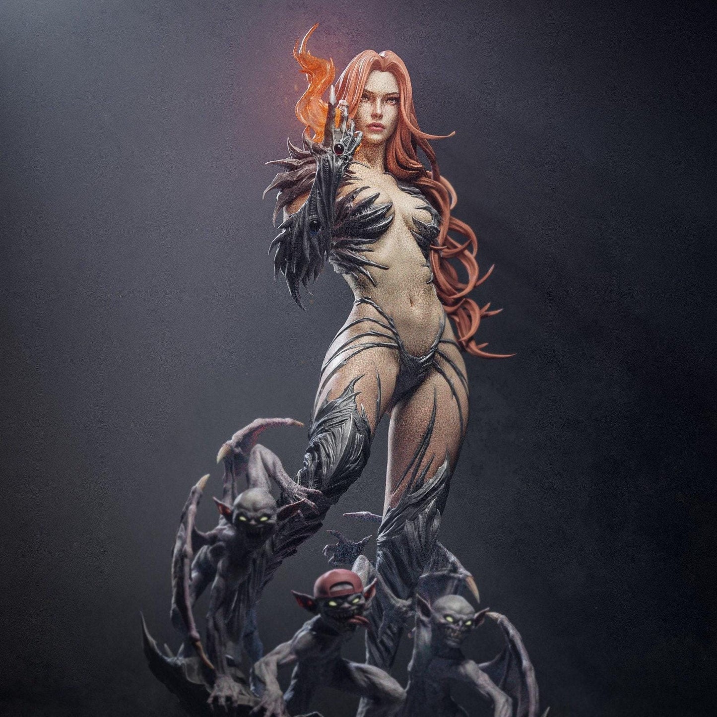 Sara Pezzini 3D Printed Miniature Statue: Witchblade Collectible